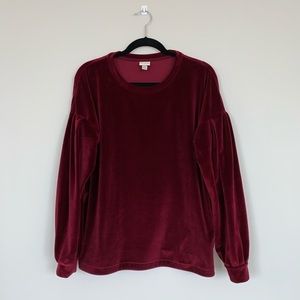 Velvet Blouse